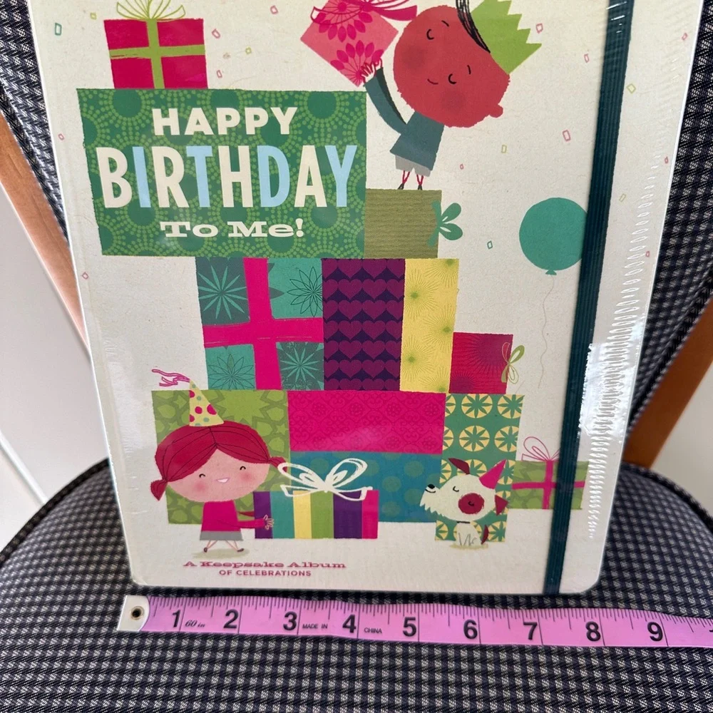 Chronicle Books Vibrant Birthday Keepsake Album